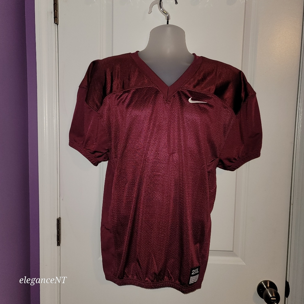 Nike Vapor Varsity Football Practice Mesh Jersey Youth Maroon Sz: 2XL NWT